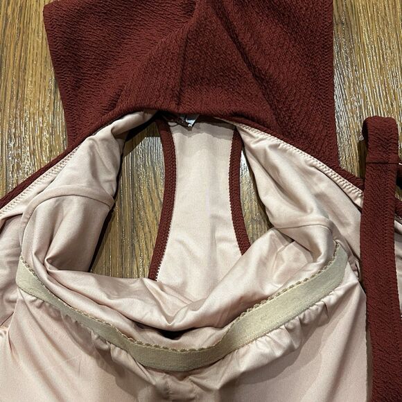 J. Crew One Piece Swimsuit in Deep Red - Picture 5 of 6